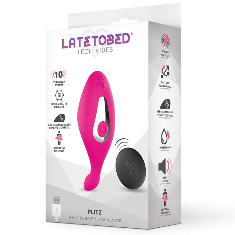 Plitz Panty Stimulator with Remote Control USB